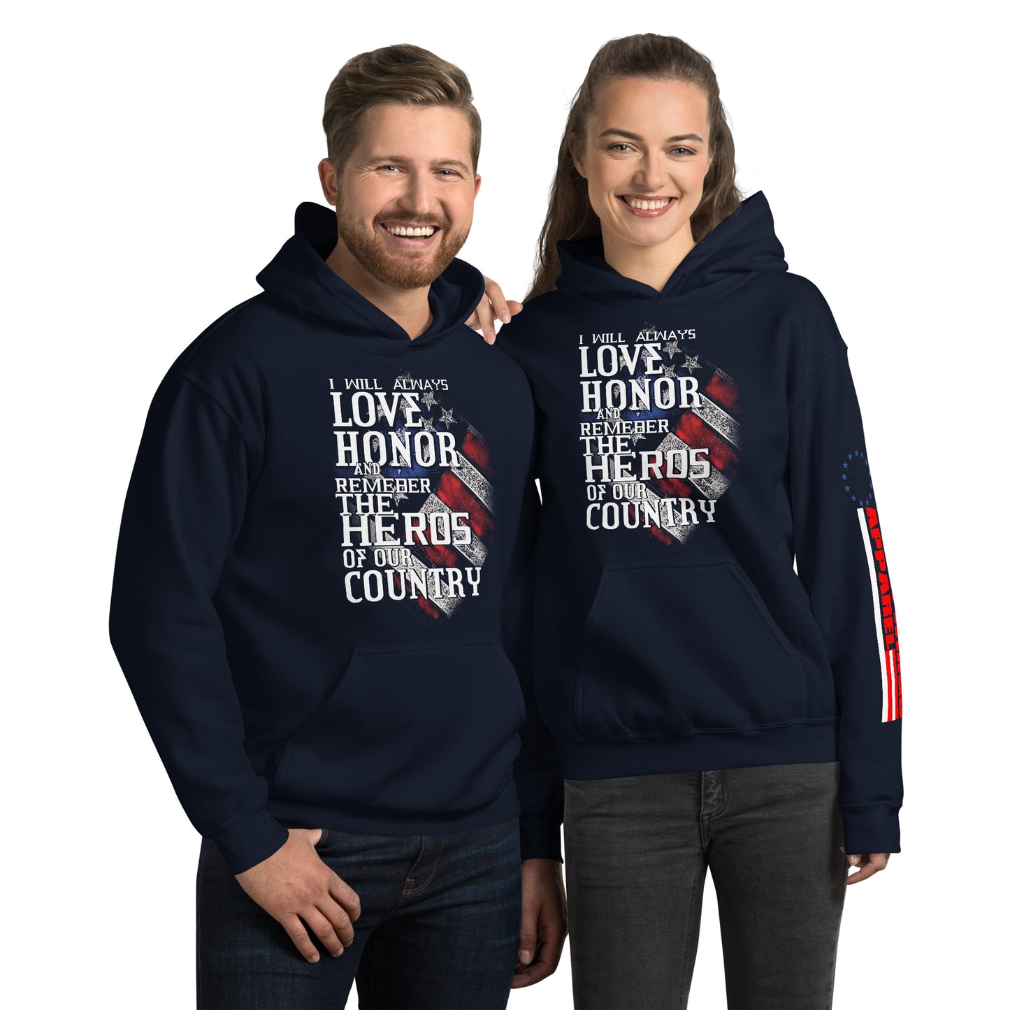The Heroes Of Our Country Unisex Hoodie