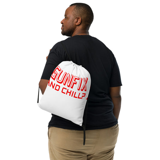 GUNFIX AND CHILL? Drawstring bag