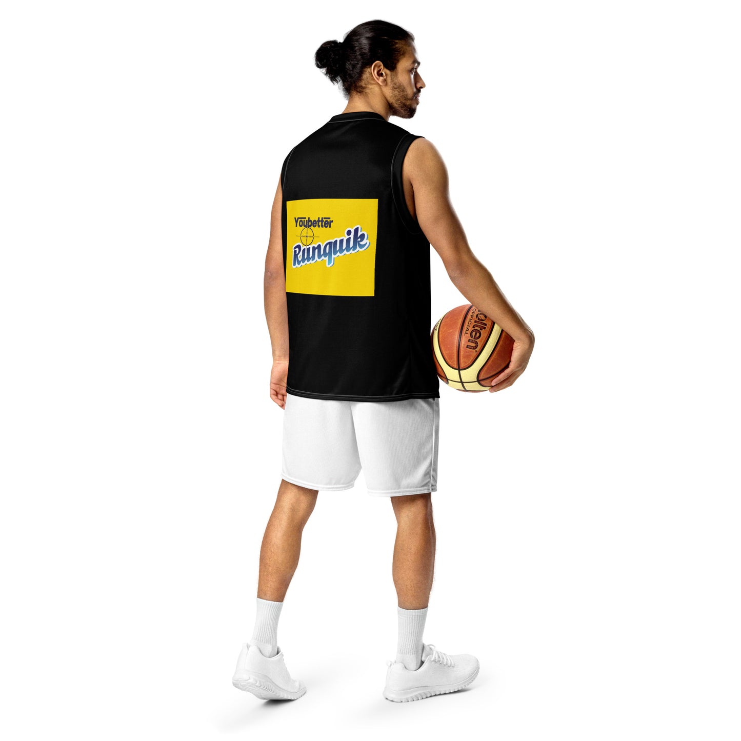 YouBetter RunQuick Recycled unisex basketball jersey