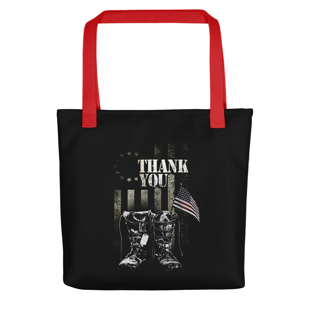 Thank You Veterans Tote bag
