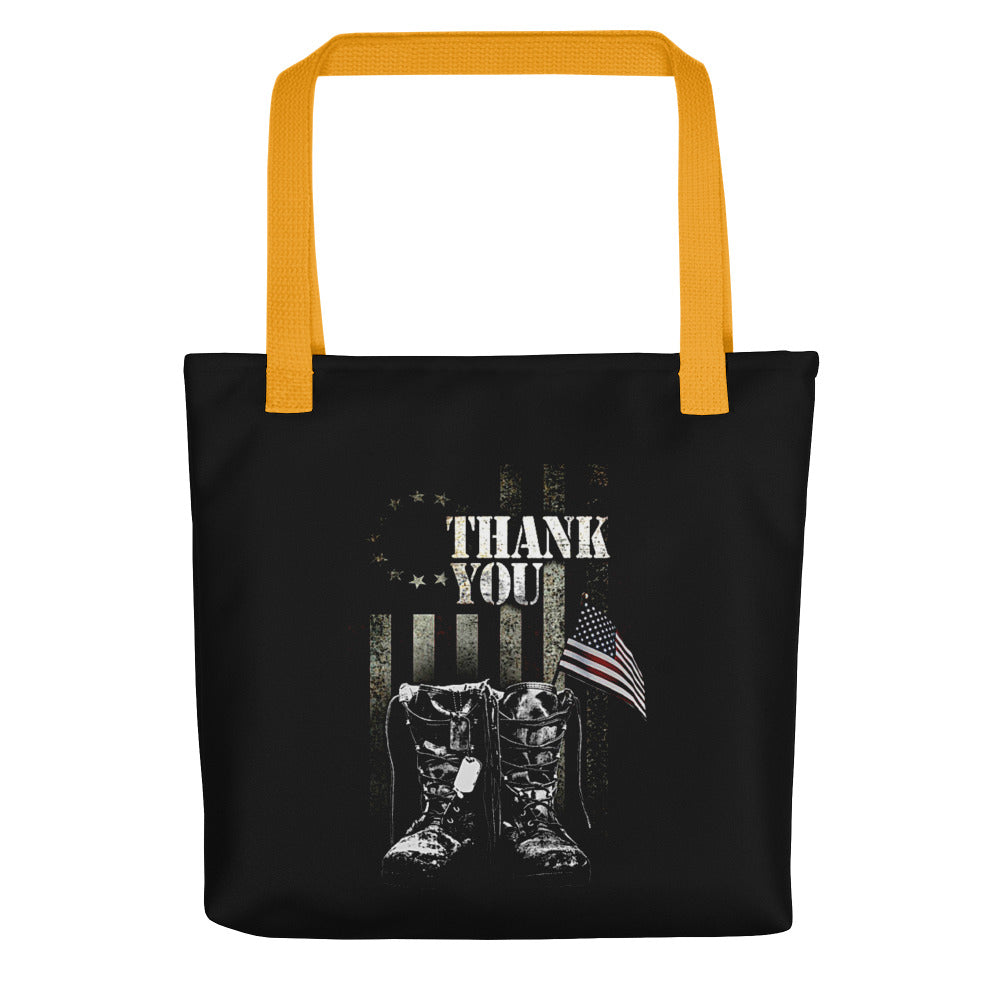 Thank You Veterans Tote bag