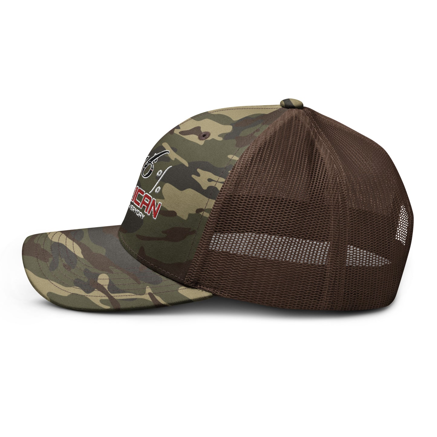 1776% American Camouflage trucker hat