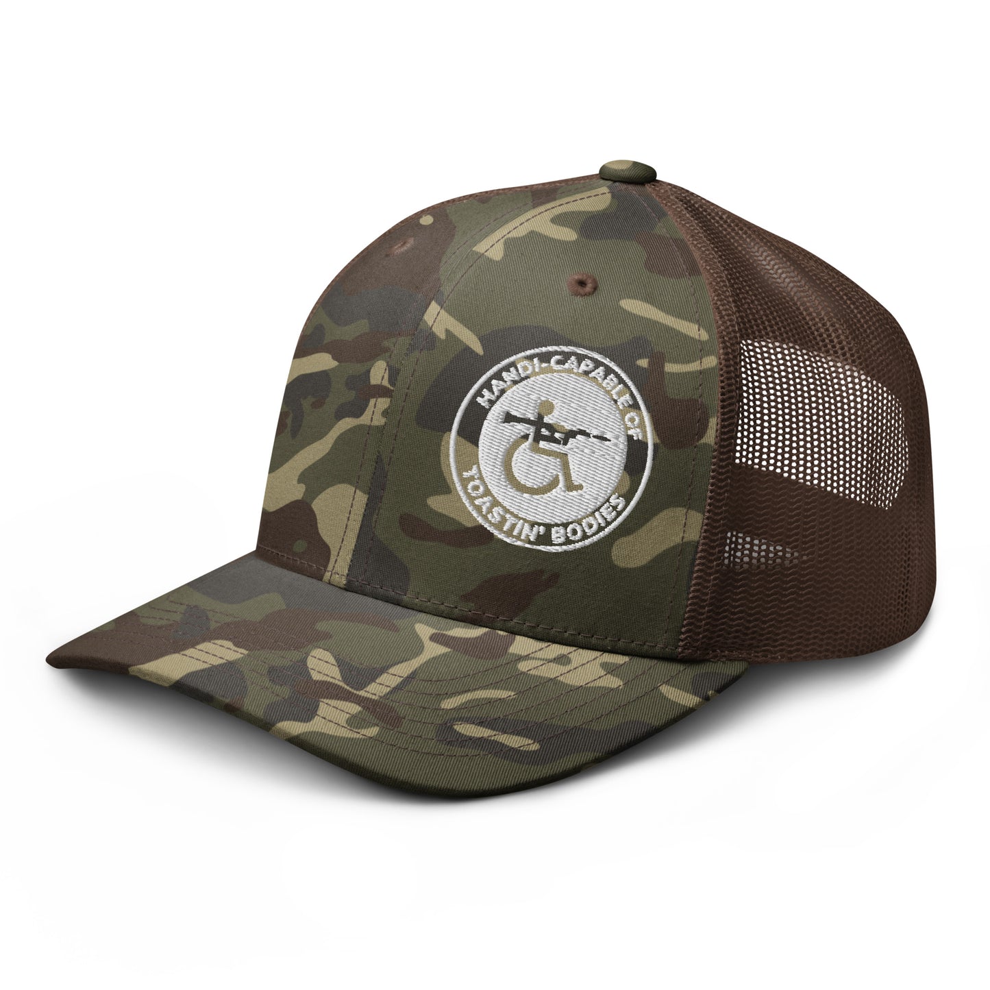 Handi-Capable Camouflage trucker hat