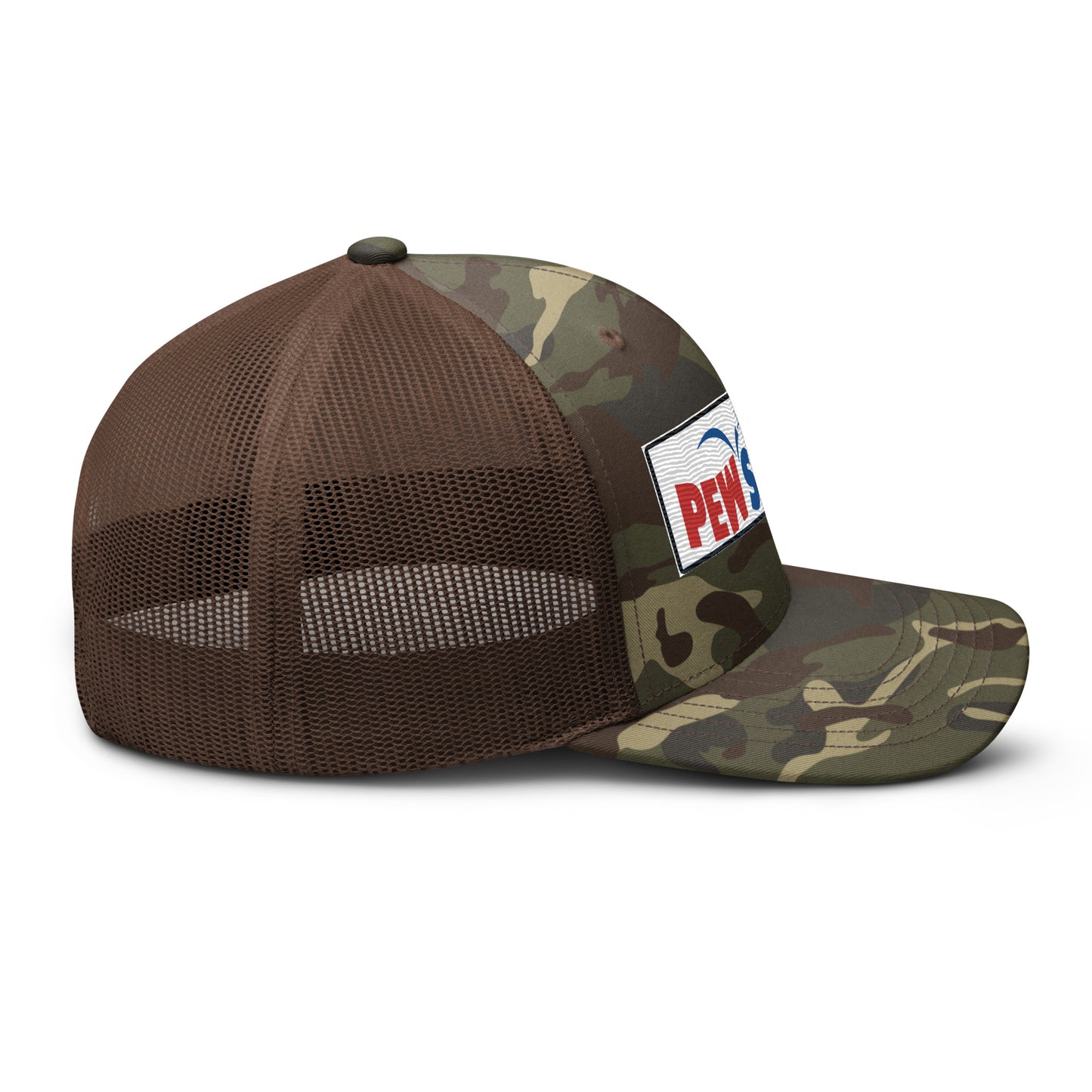PewSmart Camouflage trucker hat
