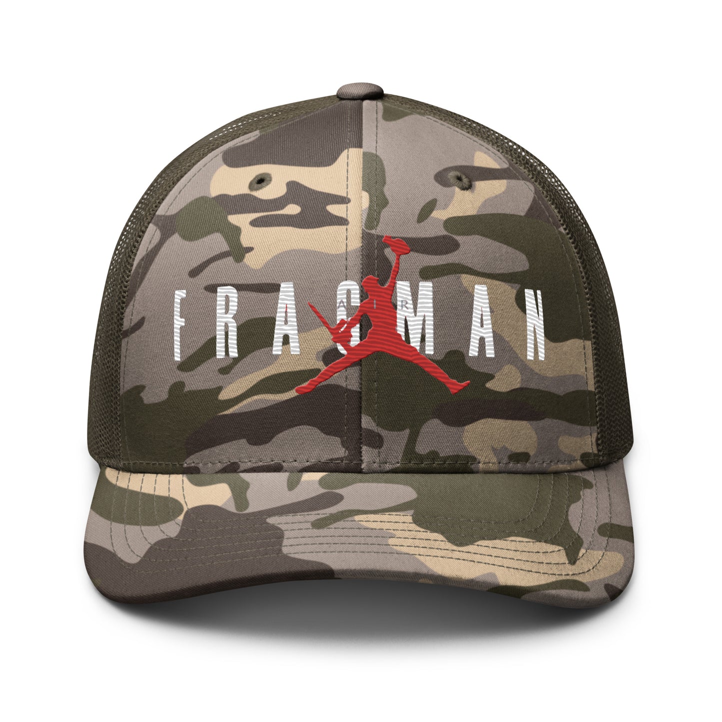 Air Fragman Camouflage trucker hat