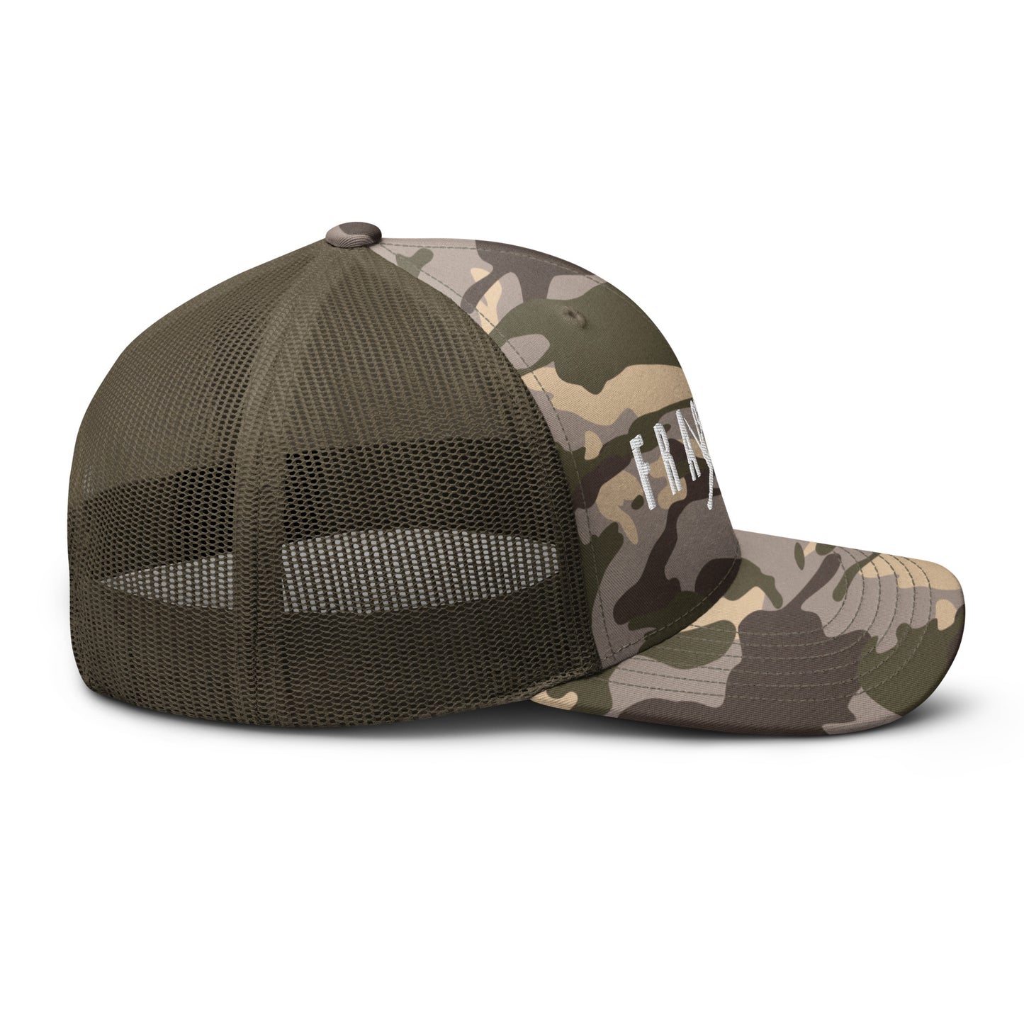 FRAGMAN Camouflage trucker hat