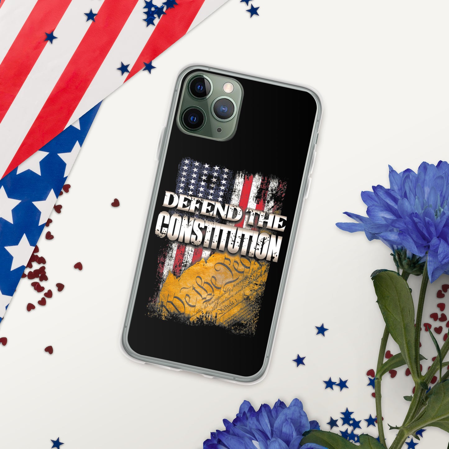 Defend The Constitution Clear Case for iPhone®