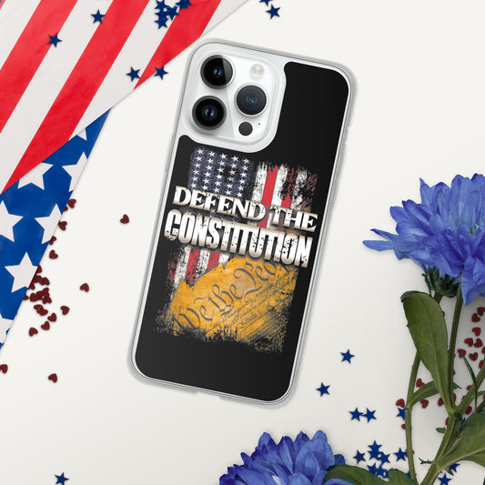 Defend The Constitution Clear Case for iPhone®