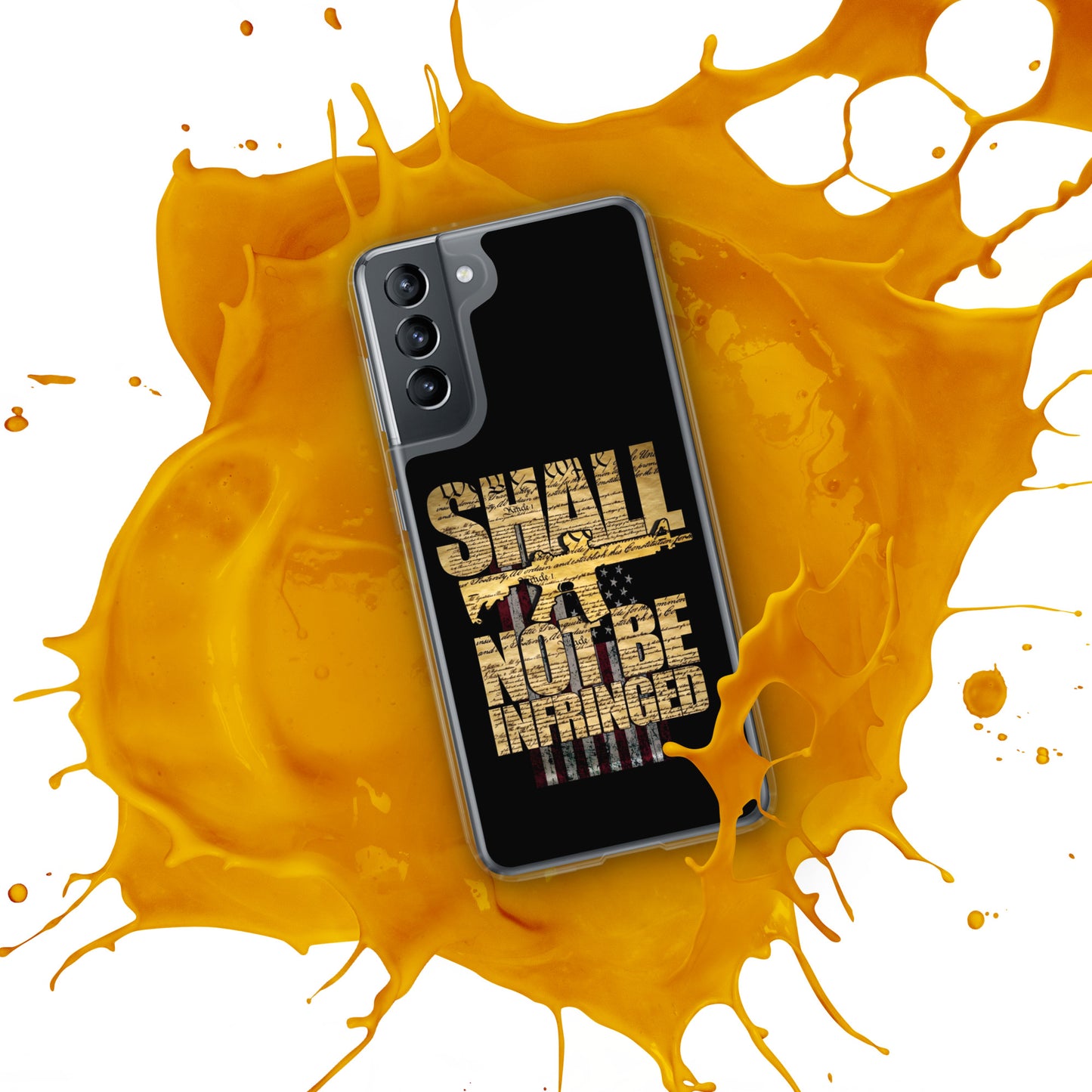 Shall Not Be Infringed Clear Case for Samsung®