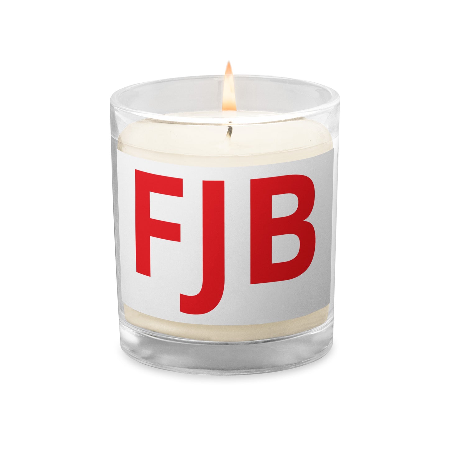 FJB Glass jar soy wax candle