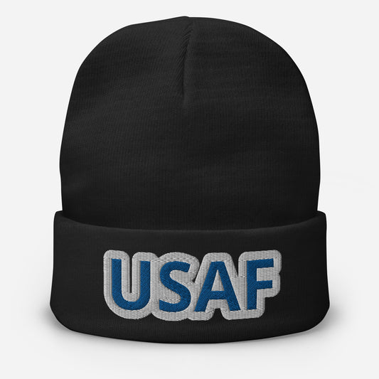 US Air-Force Embroidered Beanie