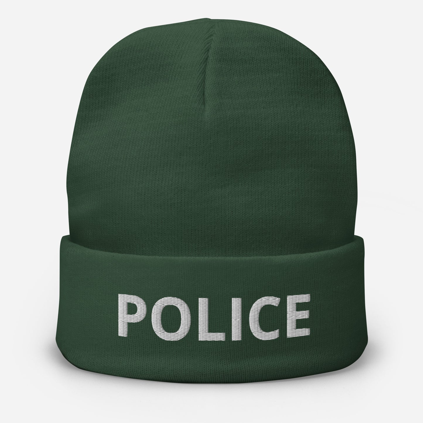 POLICE Embroidered Beanie