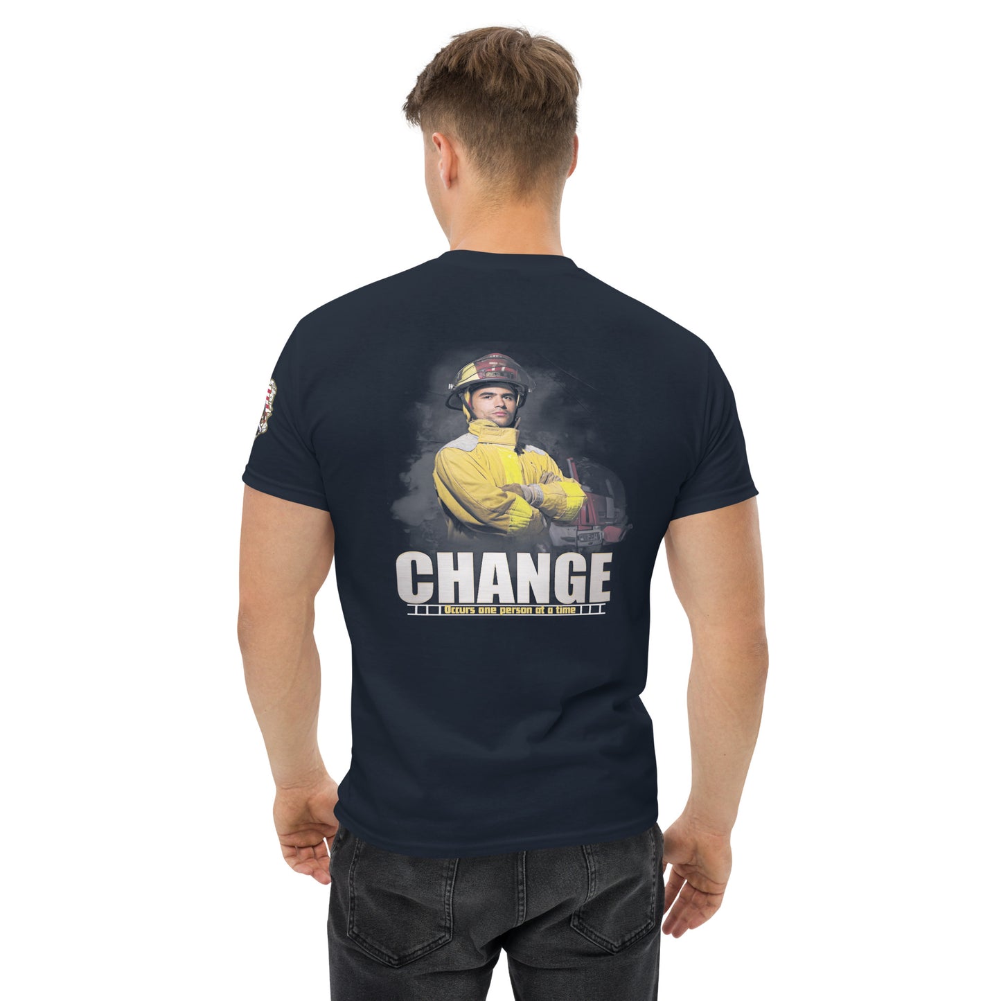 Firefighter-Change Occurs One Person At A Time