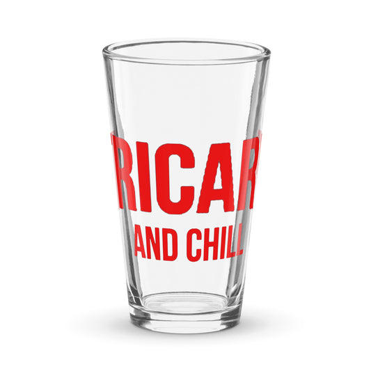 TRICARE & CHILL Shaker pint glass