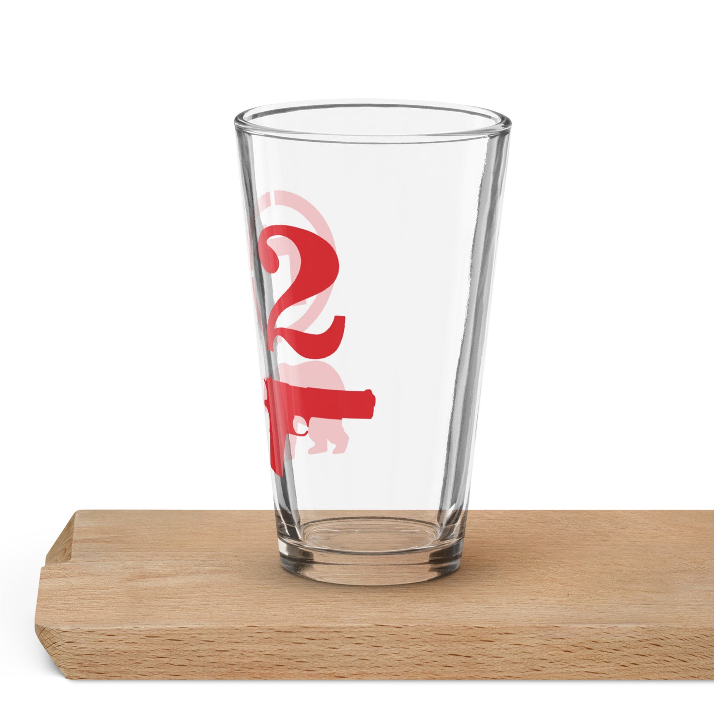 Right To Bear Arms Shaker pint glass