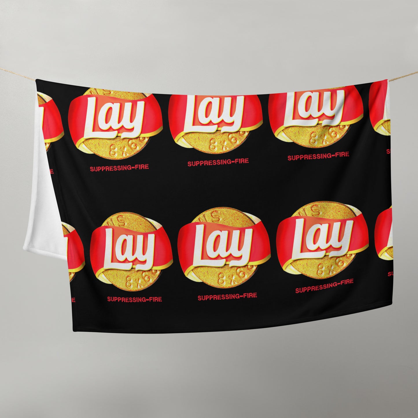 Lay Suppressing Fire  Throw Blanket