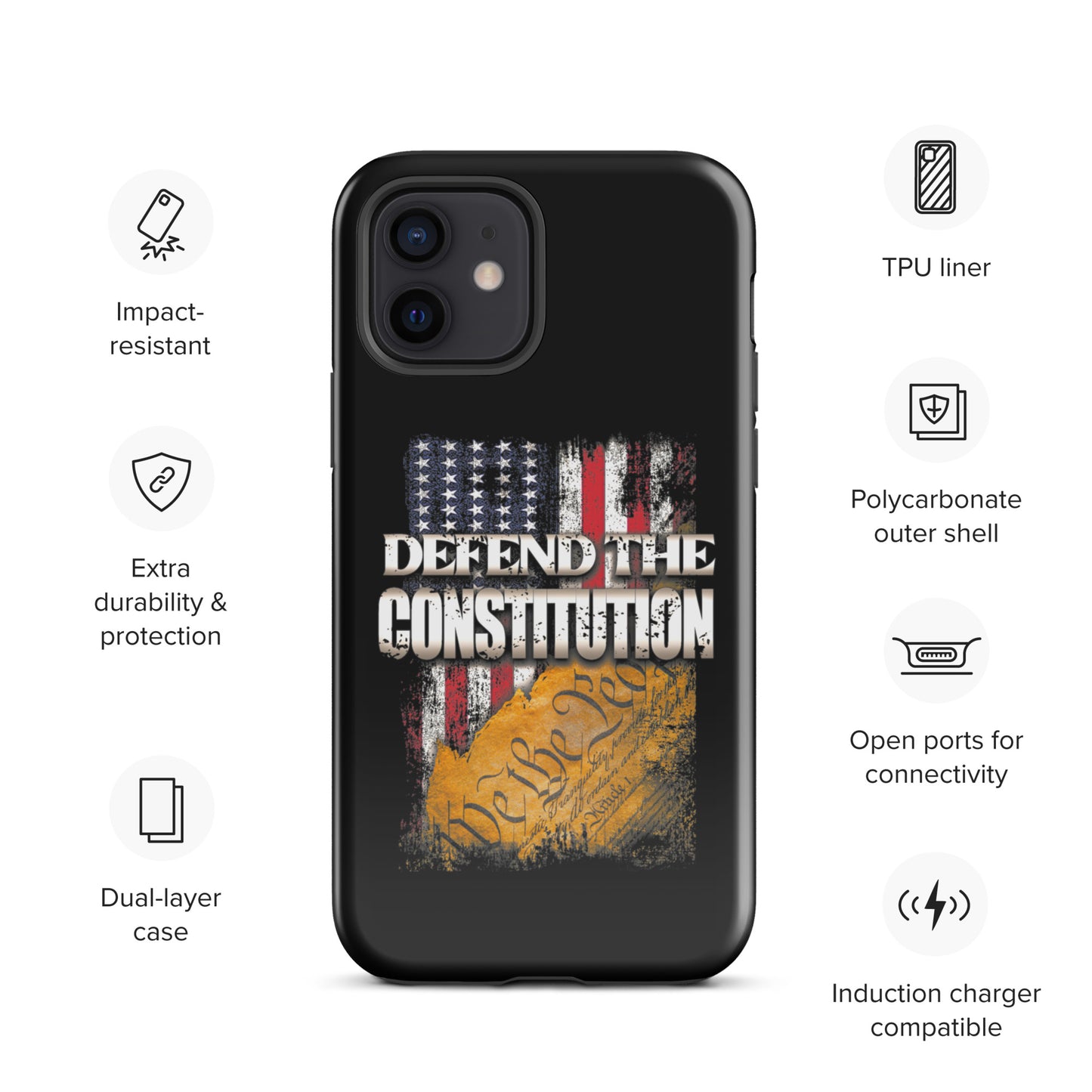 Defend The Constitution Tough Case for iPhone®