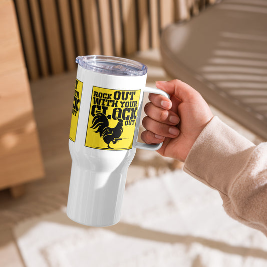 Rock Put With Your…Travel mug with a handle