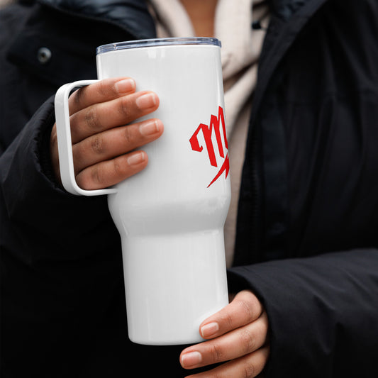 ‘Merica Fuel Travel mug with a handle