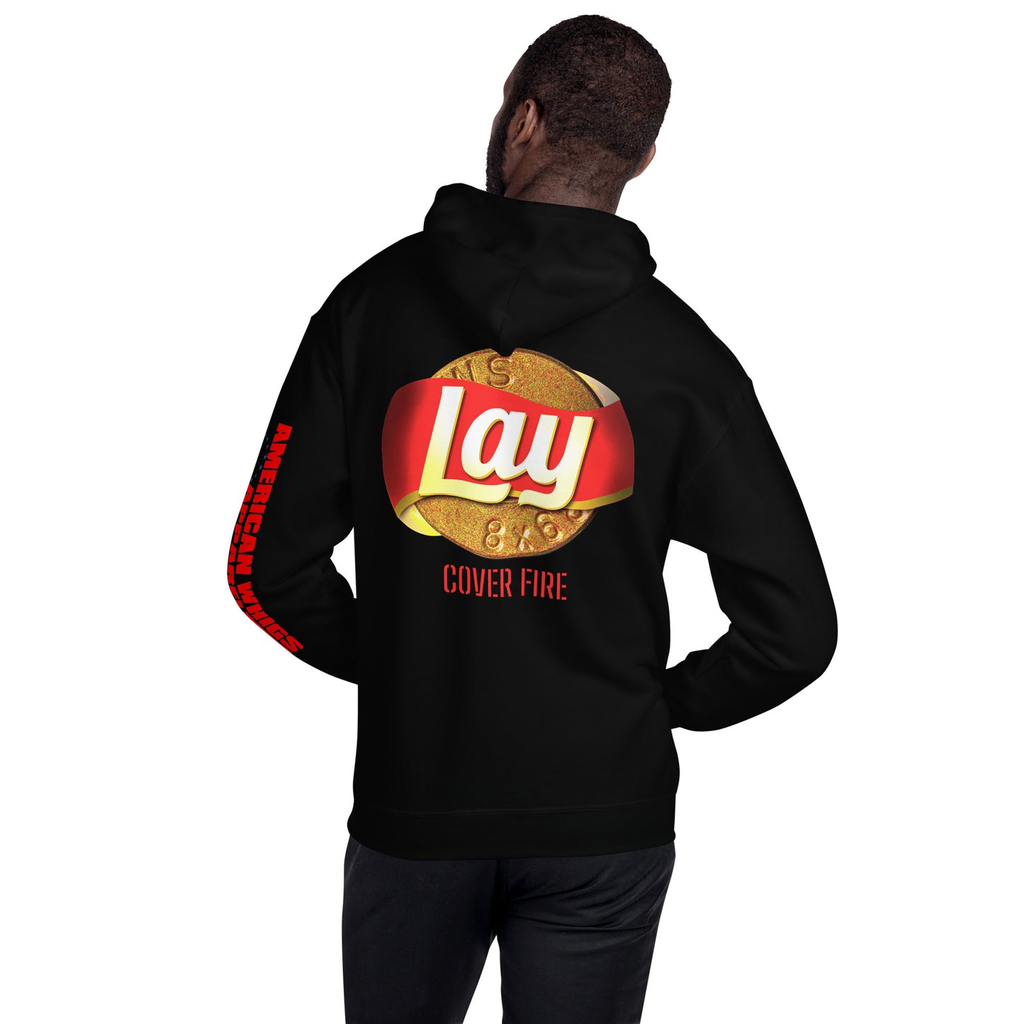 Lay Cover-Fire Unisex Hoodie