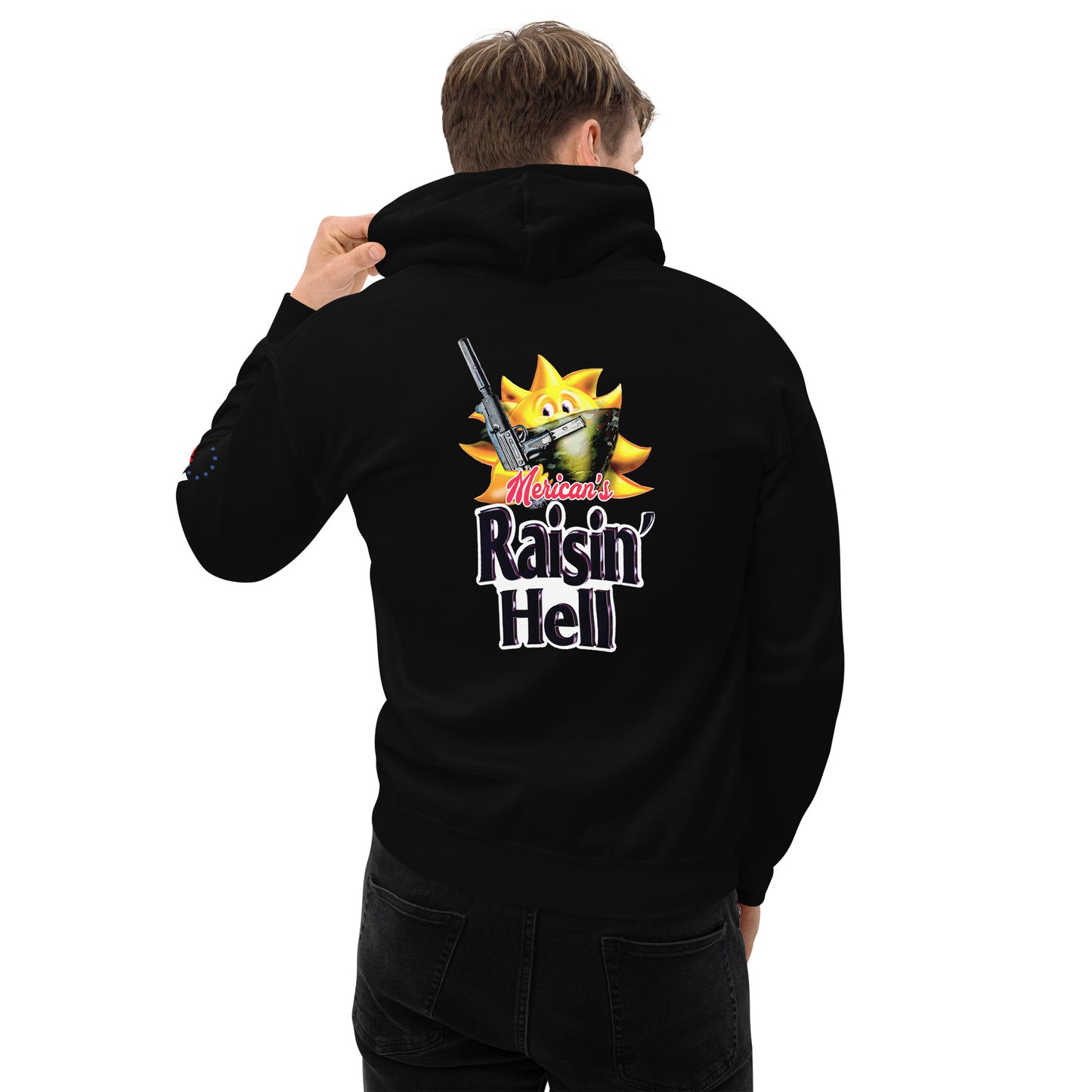 ‘Merica’s Raisin’ Hell Unisex Hoodie