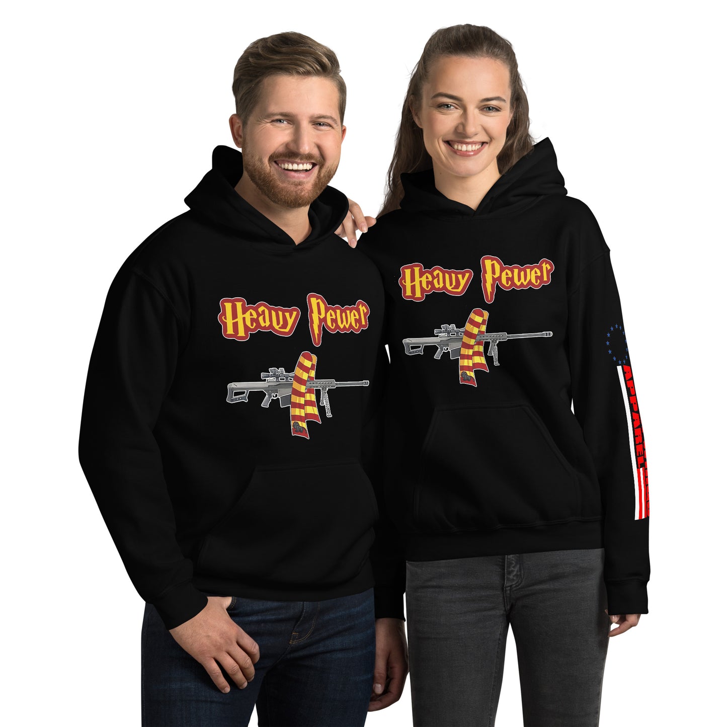 Heavy Pewer-Harry Potter Parody Unisex Hoodie