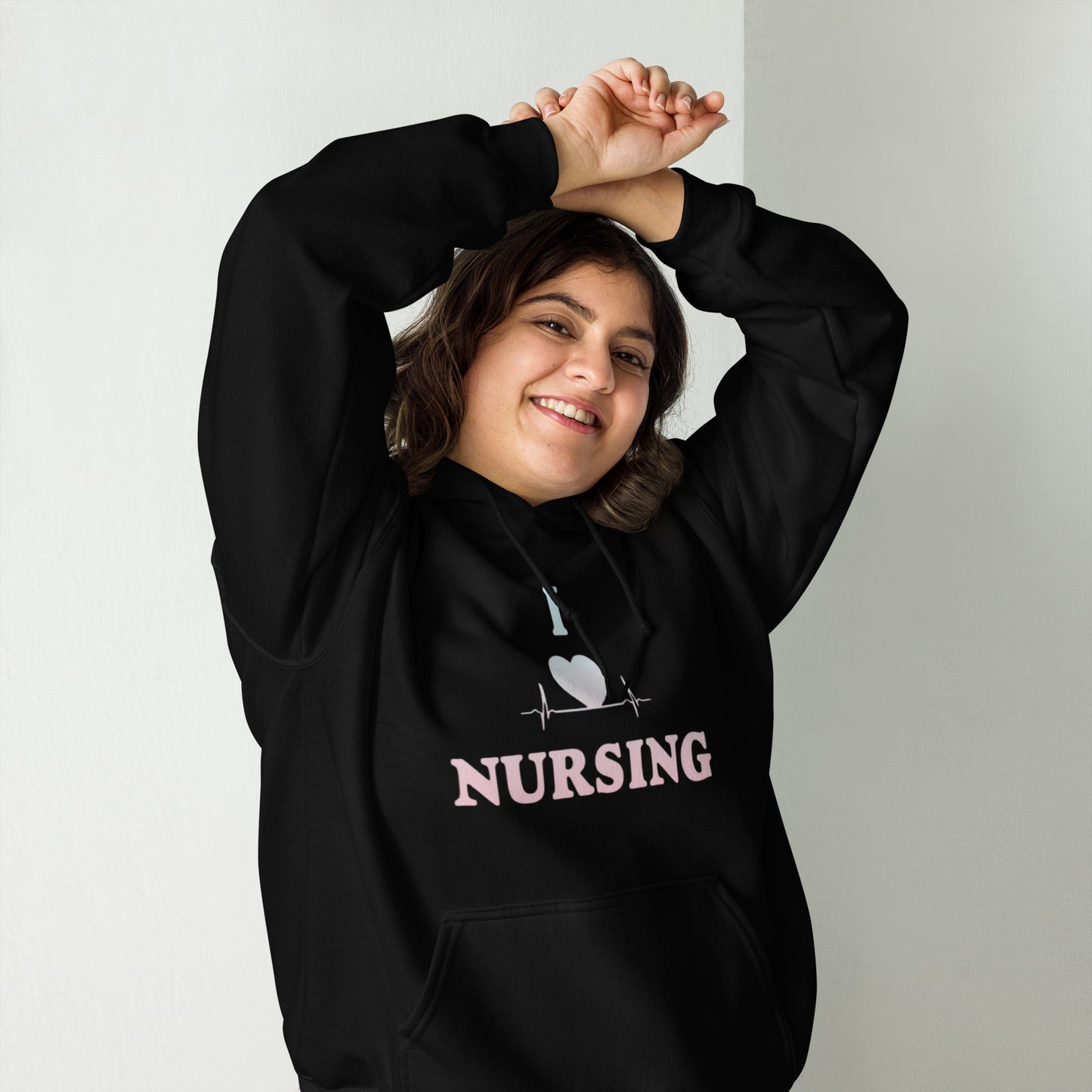 I Love Nursing Unisex Hoodie