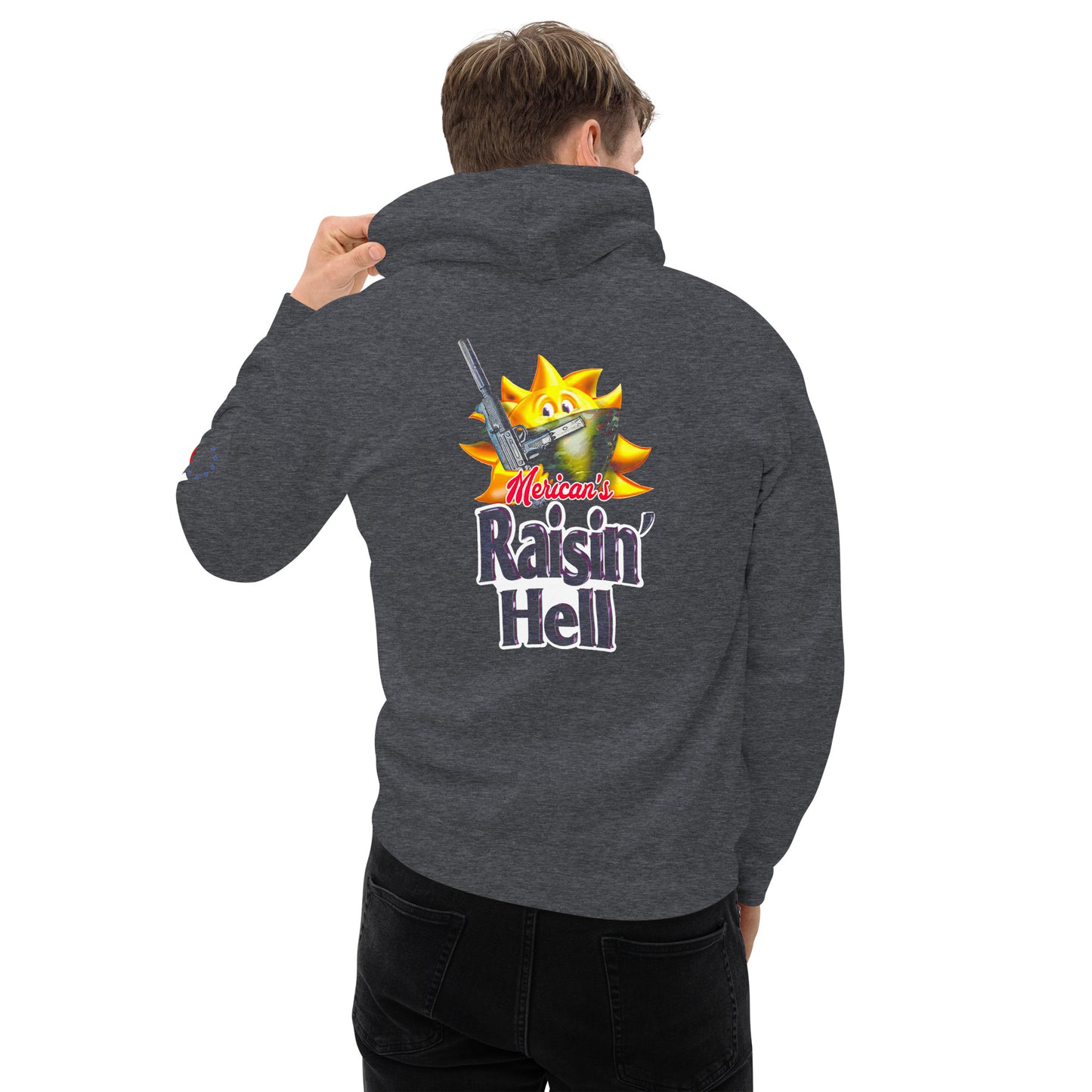 ‘Merica’s Raisin’ Hell Unisex Hoodie