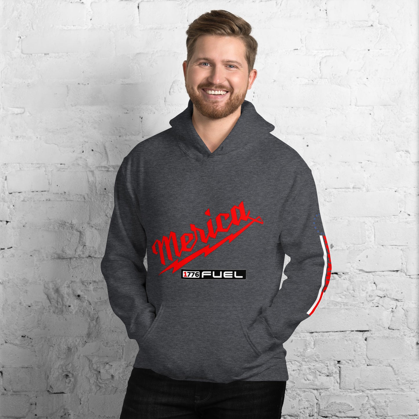 ‘Merica Fuel- Milwaukee Tools Parody Unisex Hoodie