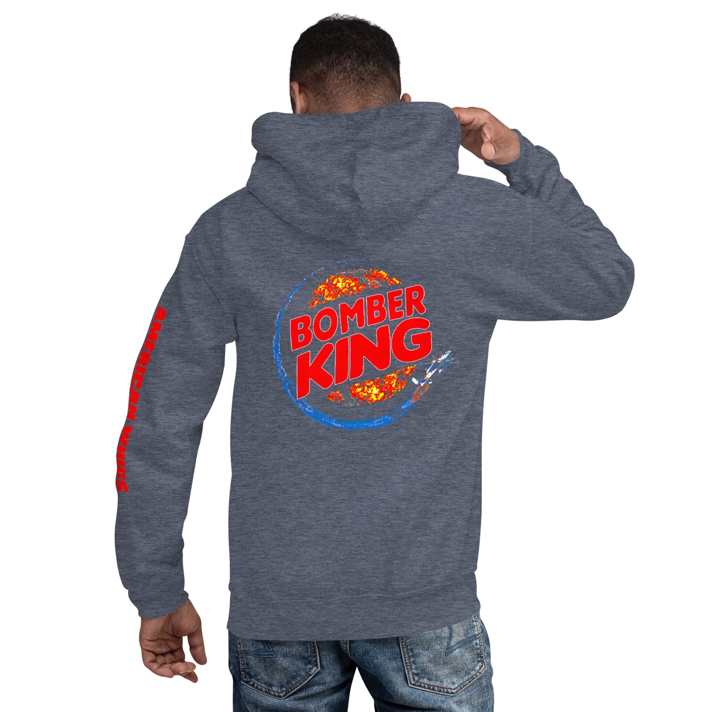 Bomber King Unisex Hoodie