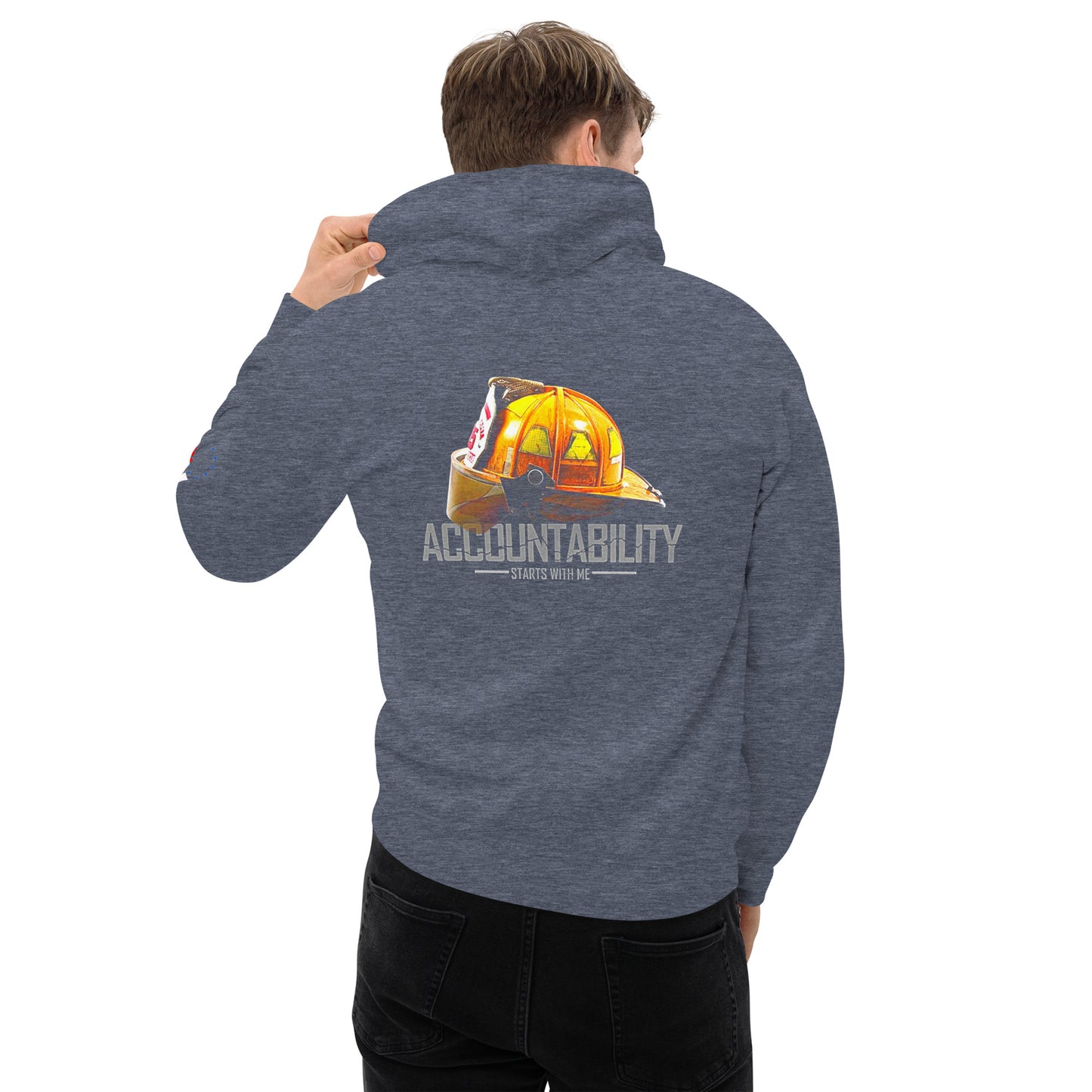 Firefighter- Accountability Starts With Me Unisex Hoodie