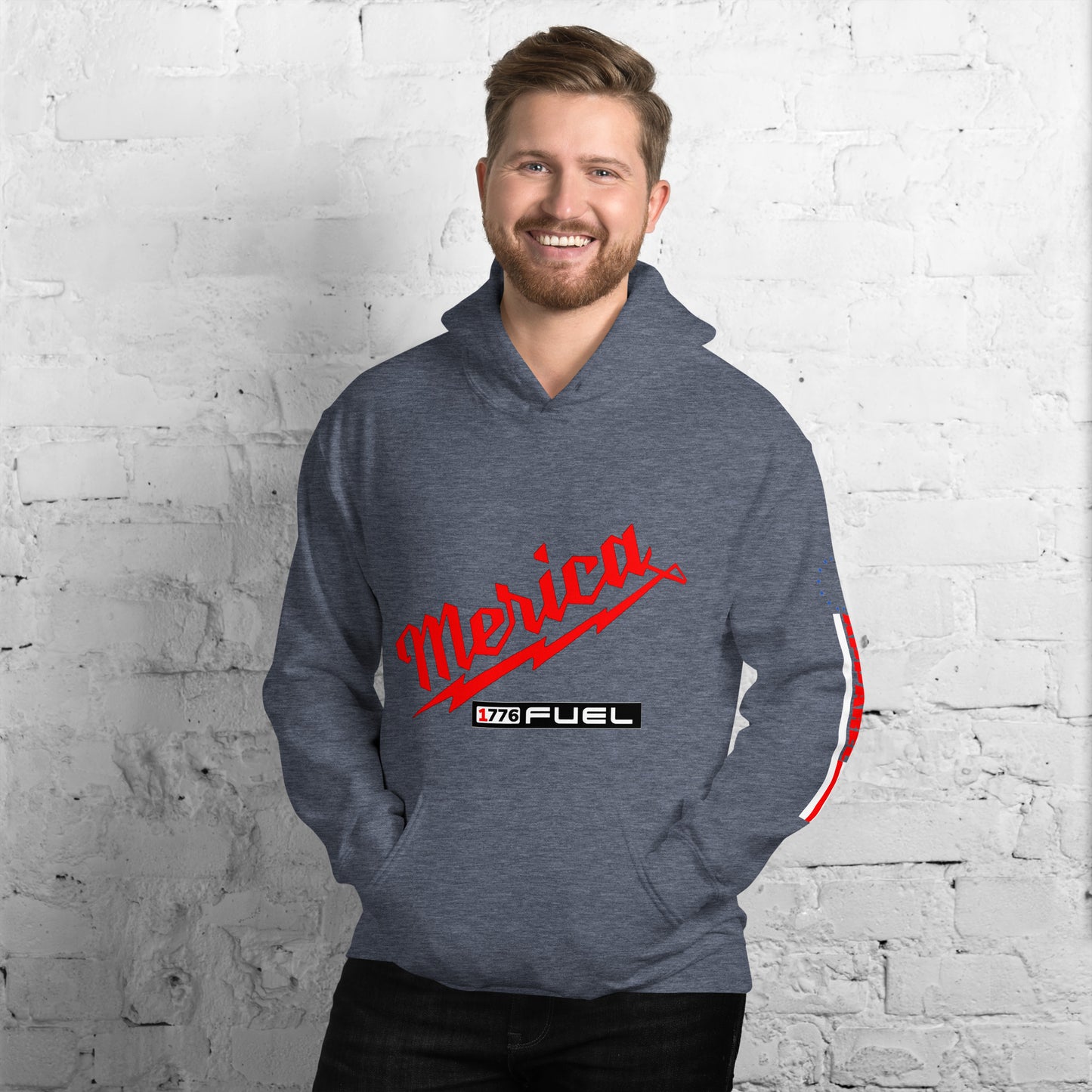 ‘Merica Fuel- Milwaukee Tools Parody Unisex Hoodie