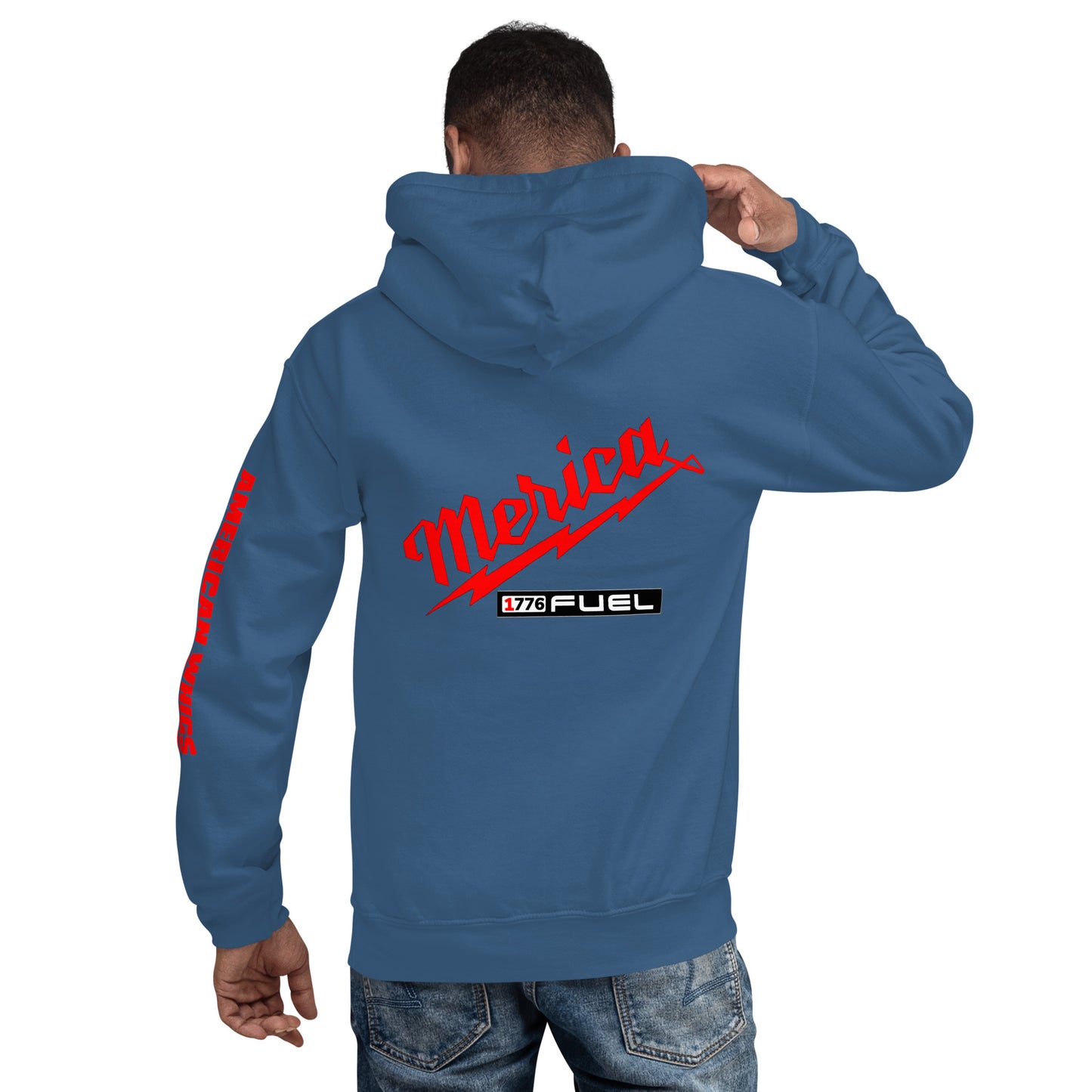 ‘Merica Fuel- Milwaukee Tools Parody Unisex Hoodie