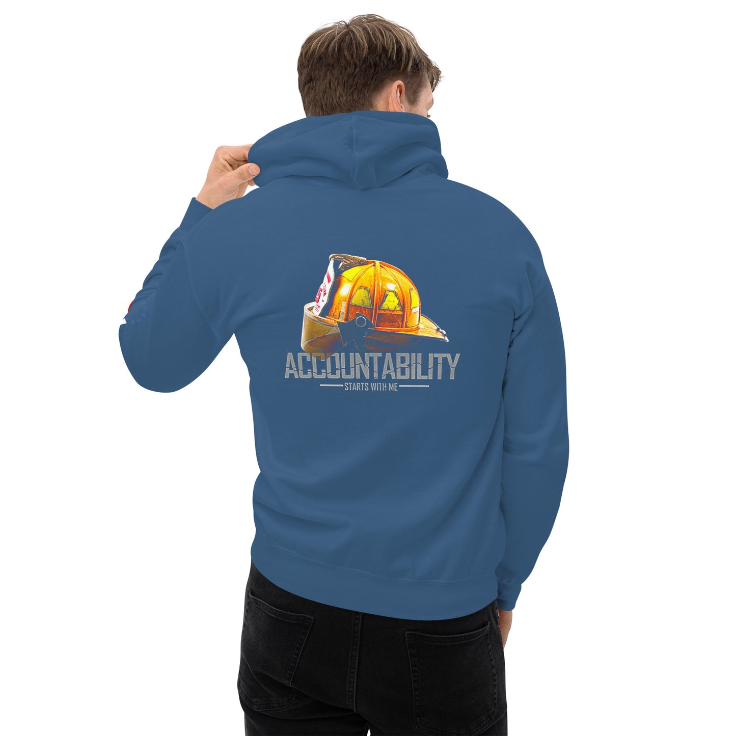 Firefighter- Accountability Starts With Me Unisex Hoodie