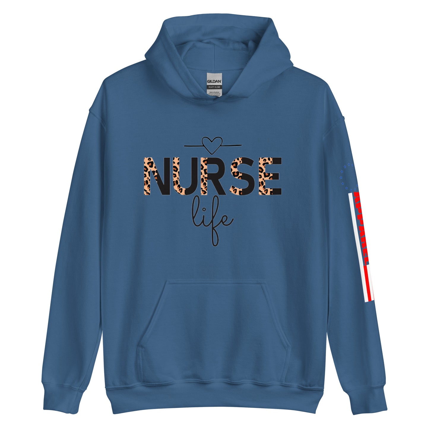 Nurse Life- Animal Print Unisex Hoodie