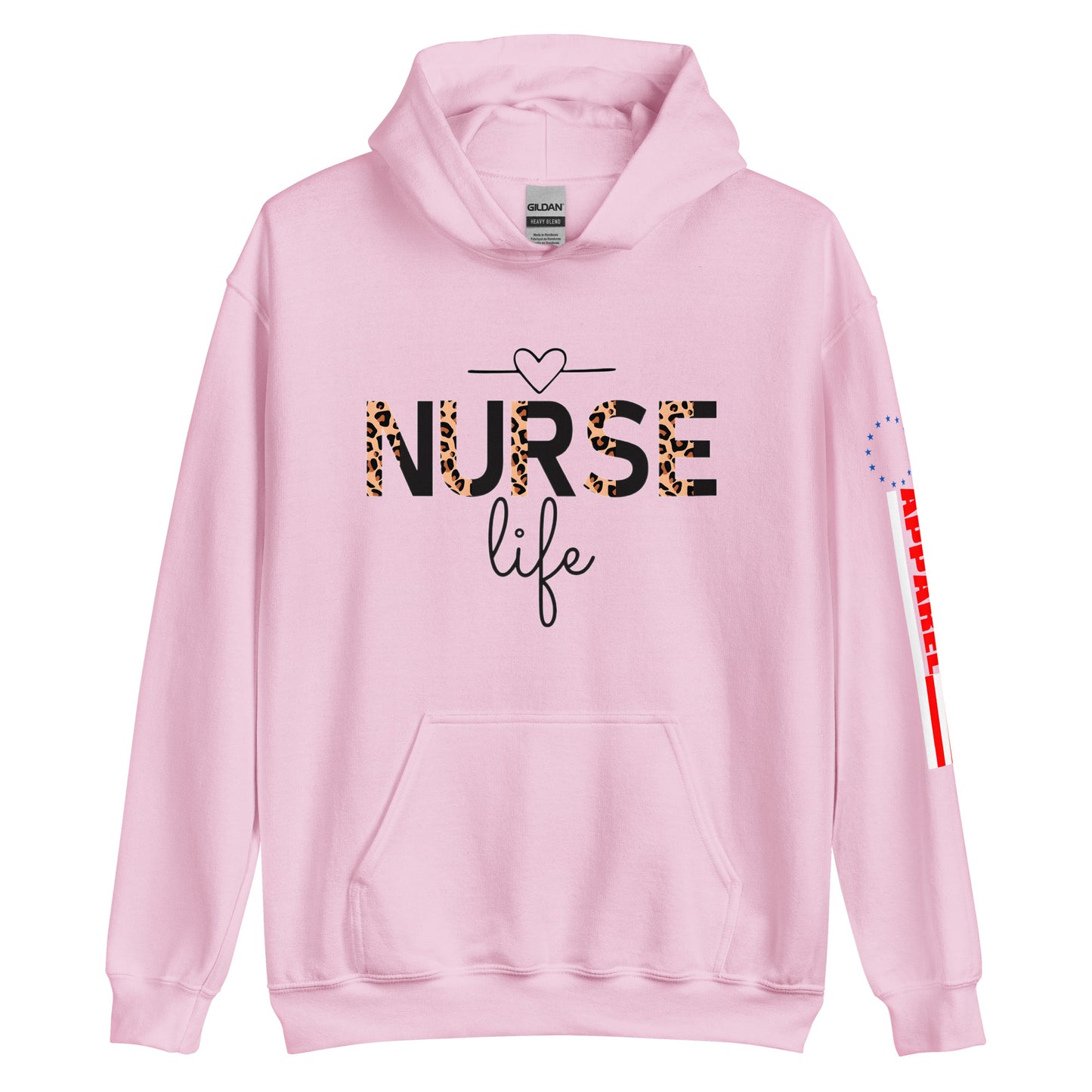 Nurse Life- Animal Print Unisex Hoodie