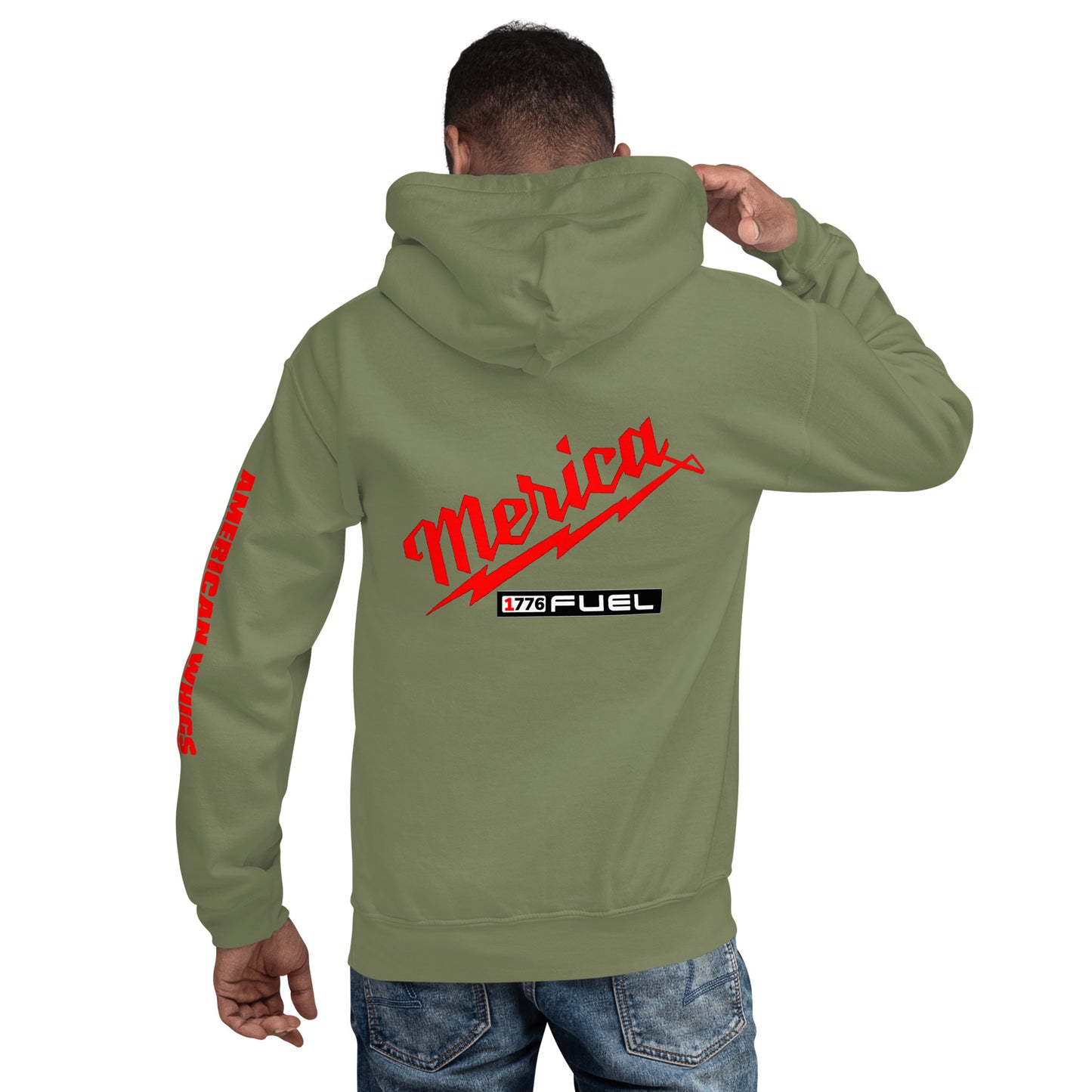 ‘Merica Fuel- Milwaukee Tools Parody Unisex Hoodie