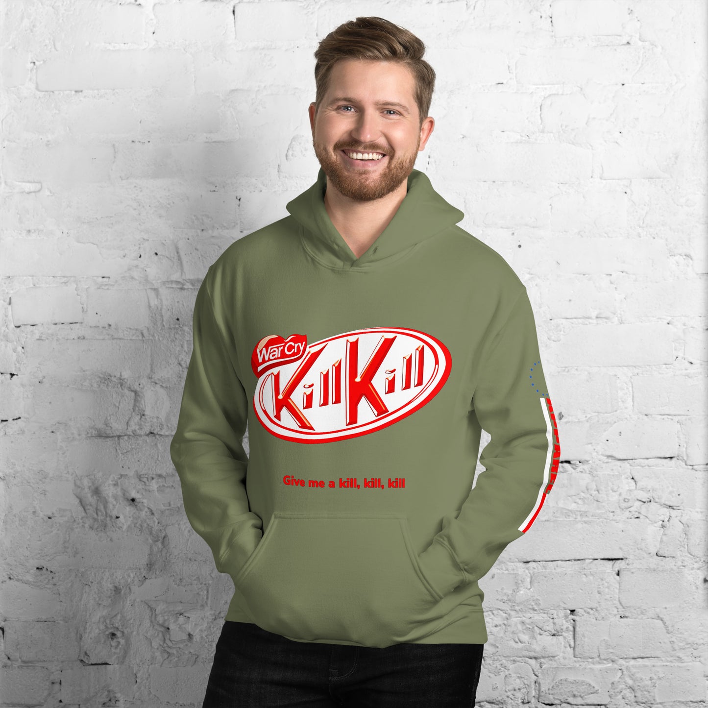 Marine Corps War Cry-Kit Kat Parody Unisex Hoodie