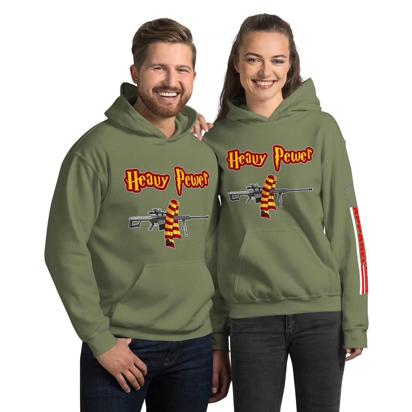 Heavy Pewer-Harry Potter Parody Unisex Hoodie