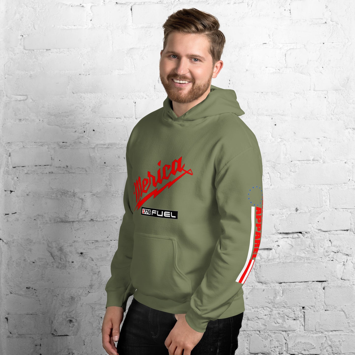 ‘Merica Fuel- Milwaukee Tools Parody Unisex Hoodie