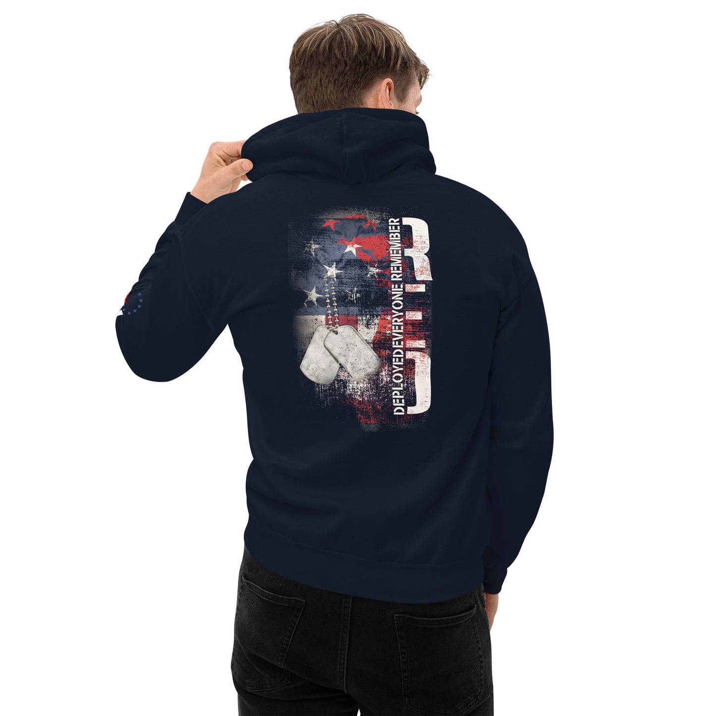 R.E.D. Dog-Tags Unisex Hoodie