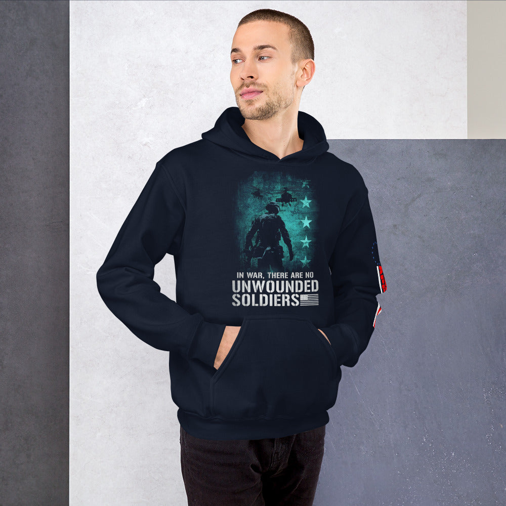 PTSD- In War…. Unisex Hoodie