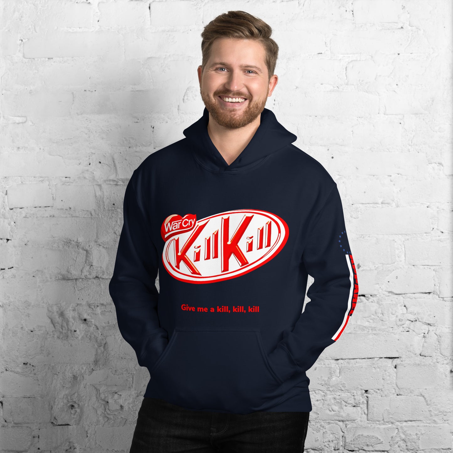 Marine Corps War Cry-Kit Kat Parody Unisex Hoodie