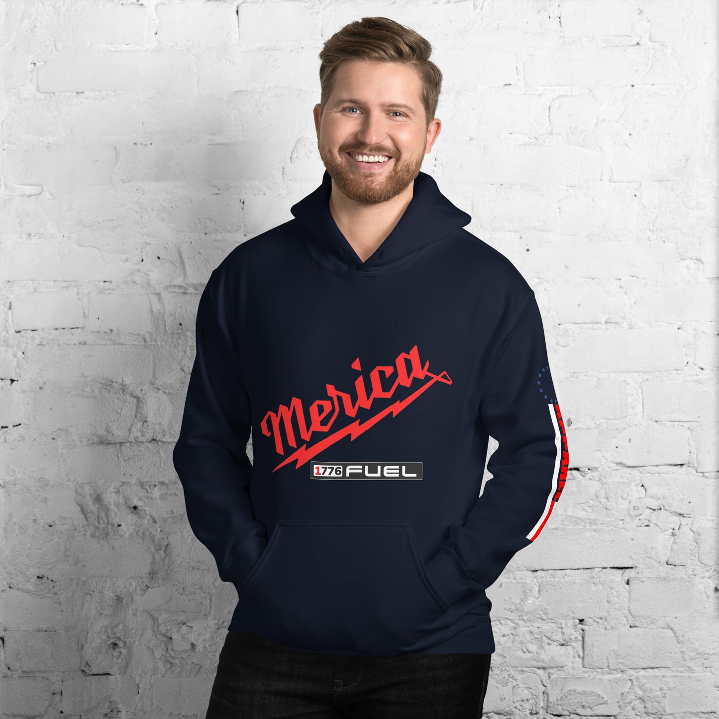 ‘Merica Fuel- Milwaukee Tools Parody Unisex Hoodie