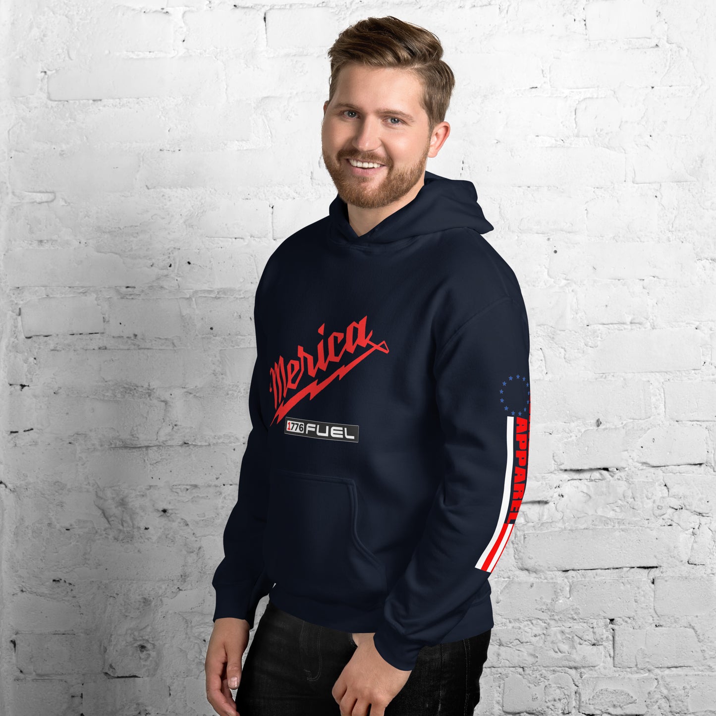 ‘Merica Fuel- Milwaukee Tools Parody Unisex Hoodie