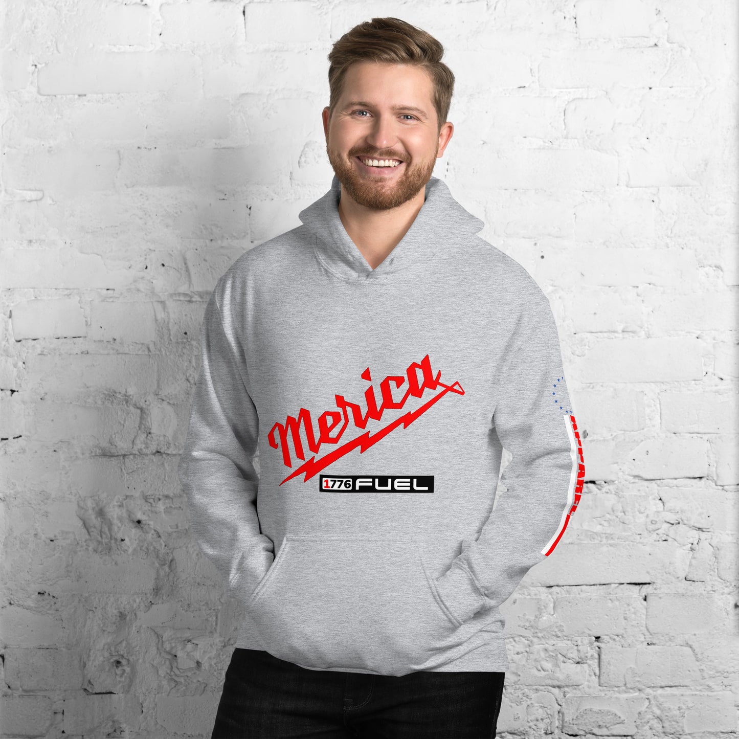 ‘Merica Fuel- Milwaukee Tools Parody Unisex Hoodie