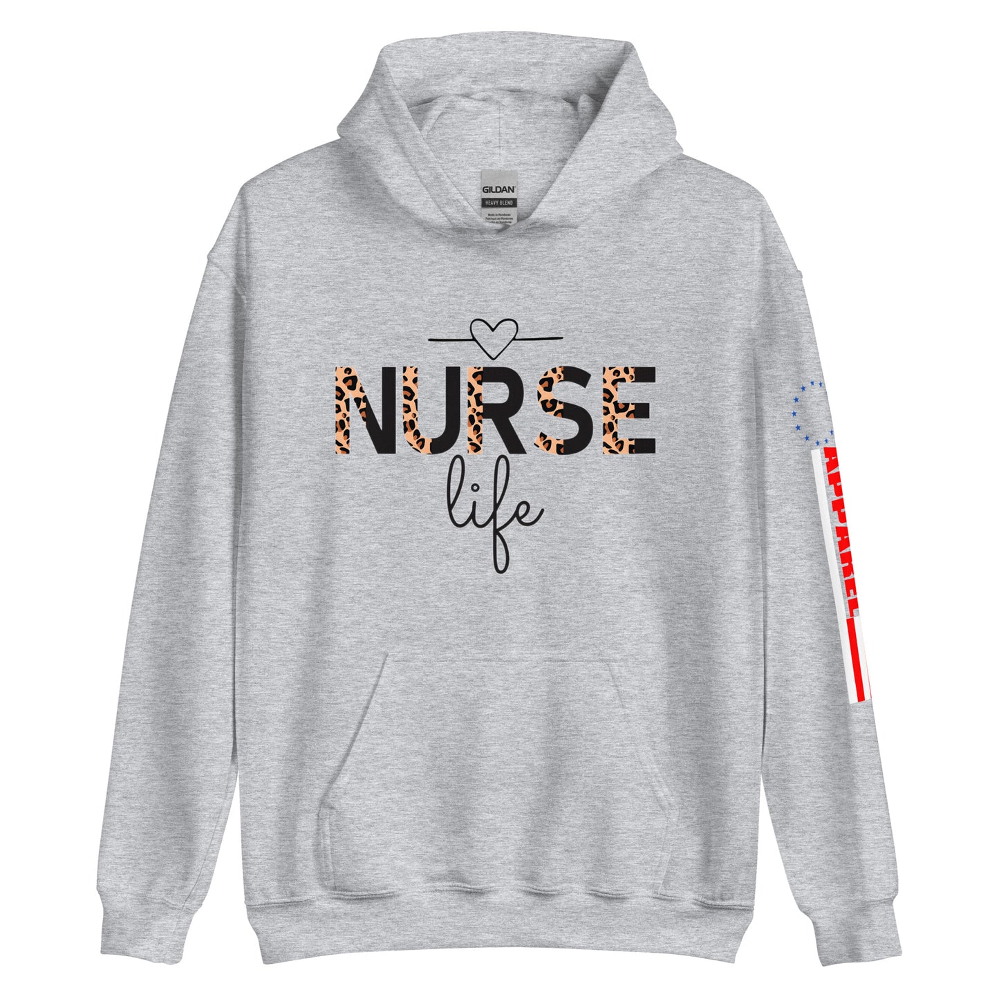 Nurse Life- Animal Print Unisex Hoodie