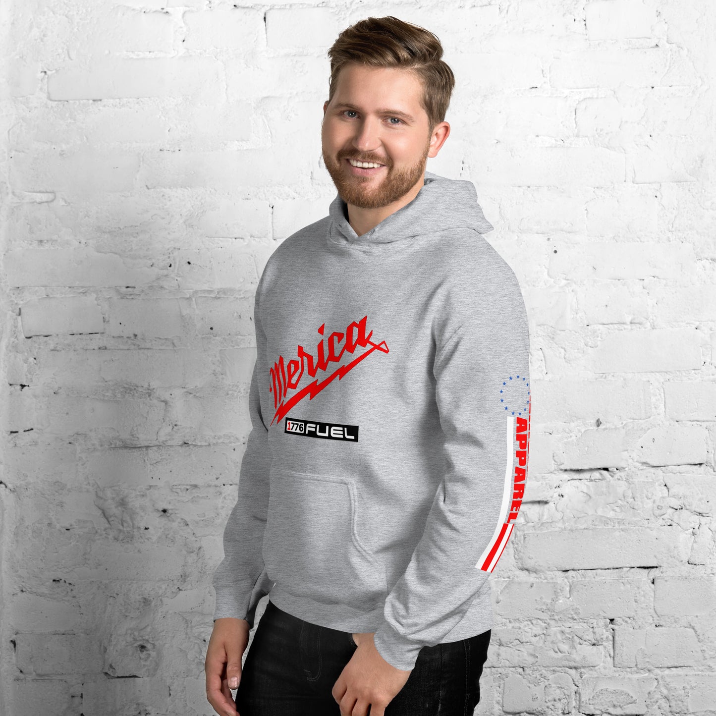 ‘Merica Fuel- Milwaukee Tools Parody Unisex Hoodie