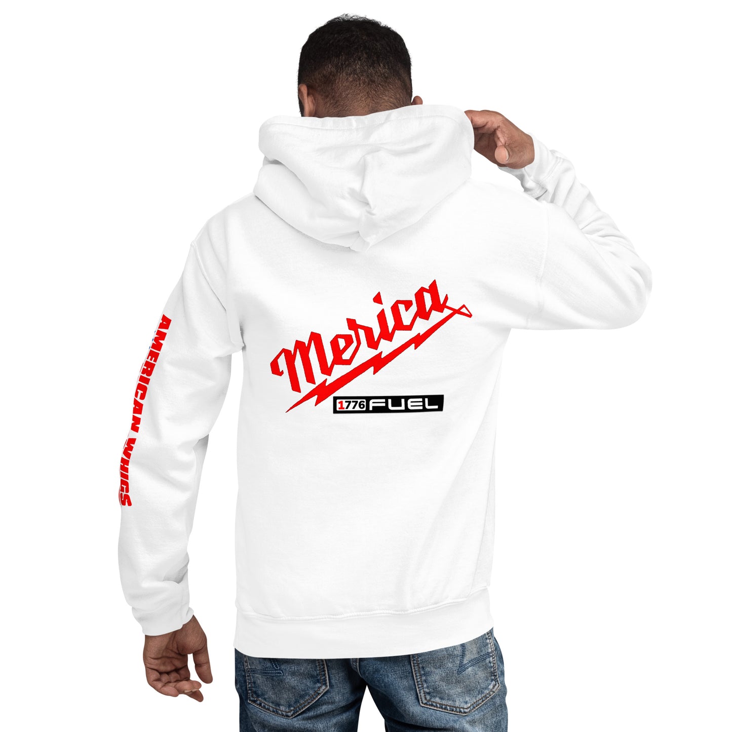 ‘Merica Fuel- Milwaukee Tools Parody Unisex Hoodie