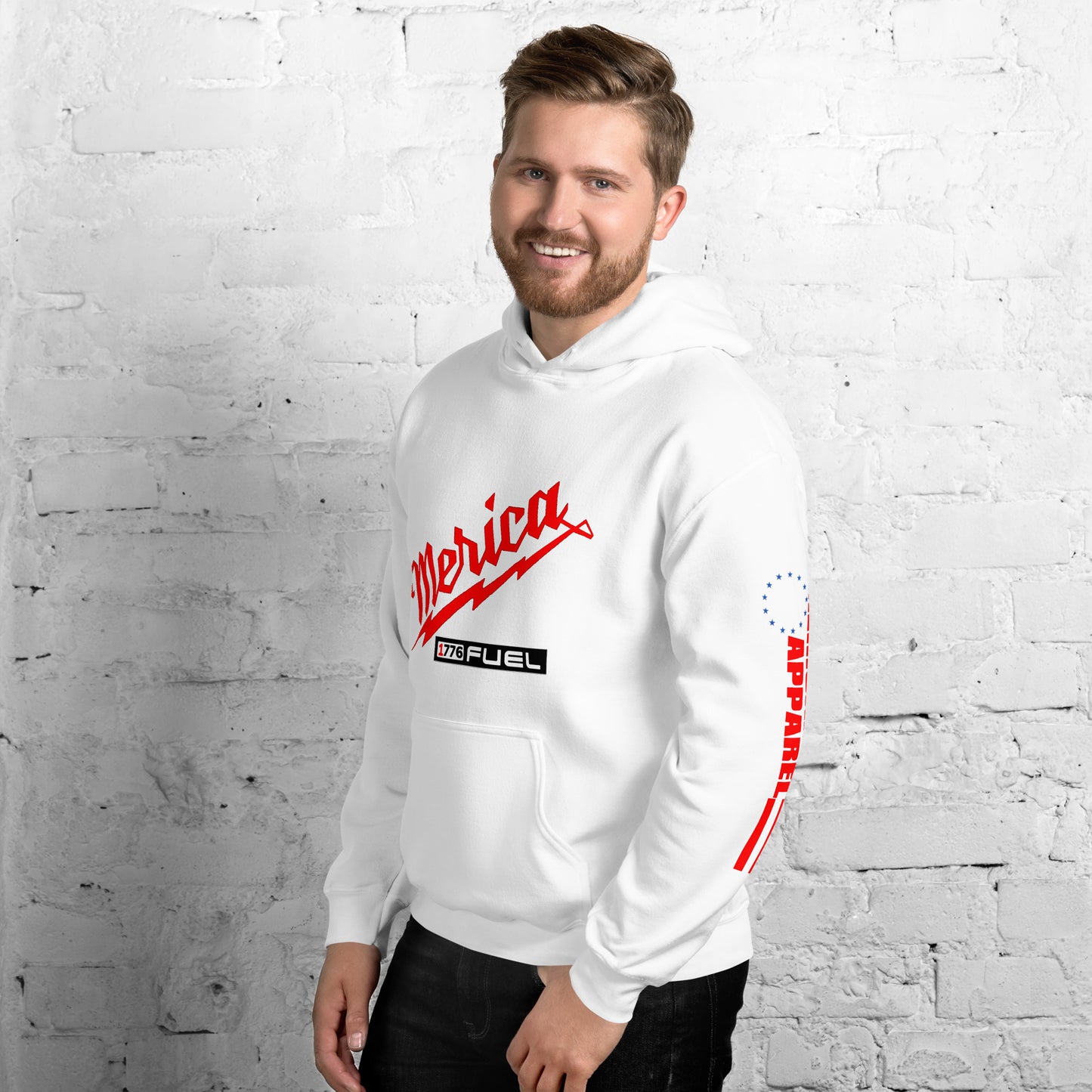 ‘Merica Fuel- Milwaukee Tools Parody Unisex Hoodie